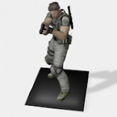 Chris Redfield Ornament